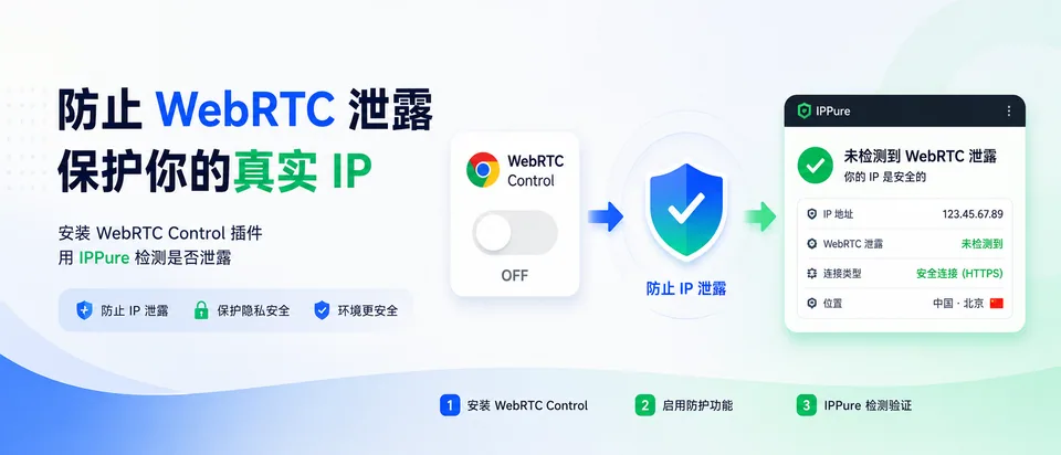 如何防止 WebRTC 泄露真实 IP？电脑/苹果/安卓 全平台教程